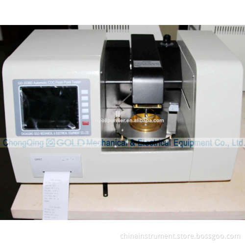 Gd-3536D Cleveland Open Cup Flash Point Tester